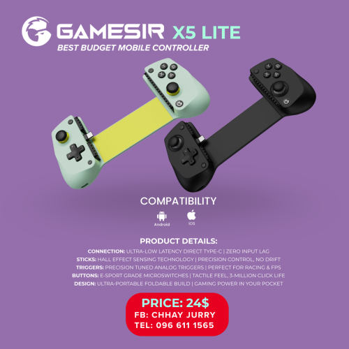 GameSir X5 Lite Type-C Mobile Gaming Controller