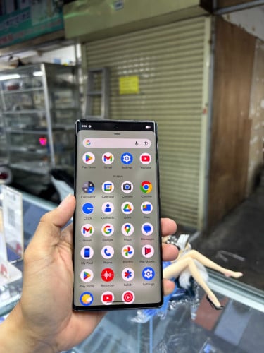 Google pixel6pro 128G Ram12G Sim2 ESIM សានុំស្រុីនបែកខ្នង