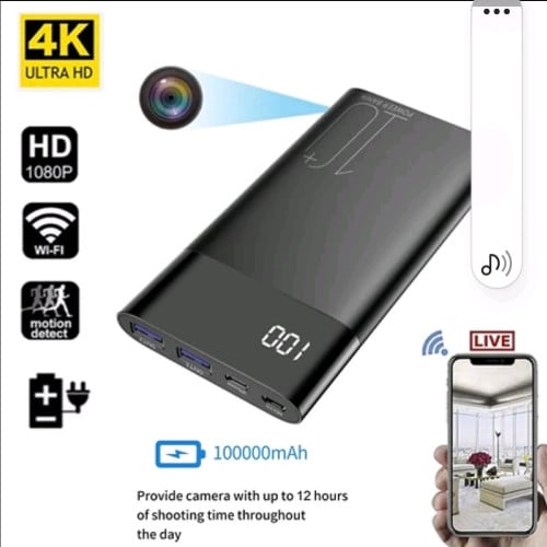 hidden camera, voice recorder and door alarm