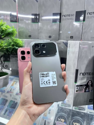 Infinix Note 60 5G (8GB+8GB/256GB) ថ្មីធានា1ឆ្នាំ