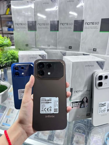 Infinix Note 60 Pro 5G (12GB+12GB/256GB) ថ្មីធានា1ឆ្នាំ