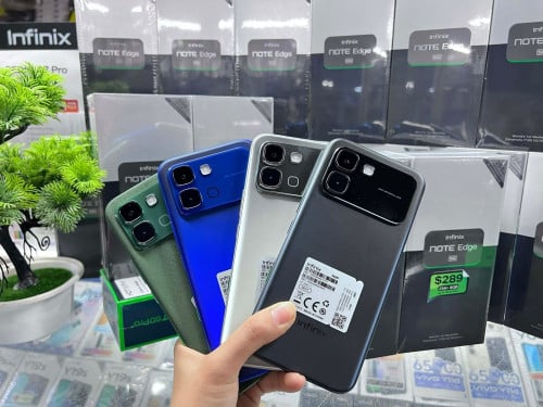 infinix Note Edge 5G (8GB+8GB/256GB) ថ្មីធានា1ឆ្នាំ