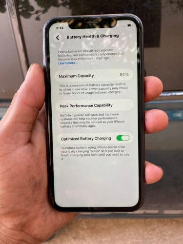 iPhone 11 CH/A64g សាណុំ អត់ជាប់ អេក្រង់សុីន មានស្កេន ប្រើបានសុីម2