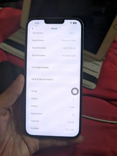 Iphone 14 plus lla 128g zin all 97%