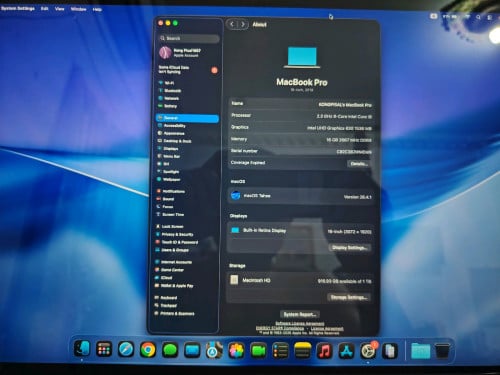 Macbook Pro 2019