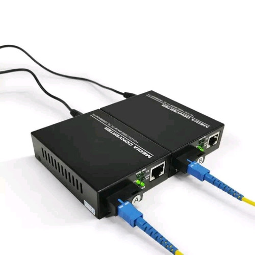 Media converter Fiber Ethernet gigabit 20km