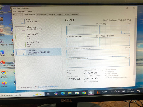 PC Dell 1Set VGA ដាច់ GTX