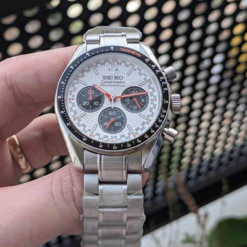 Seiko Mod watch, 39.7mm case, Sapphire glass, Genuine Seiko VK63 Movement