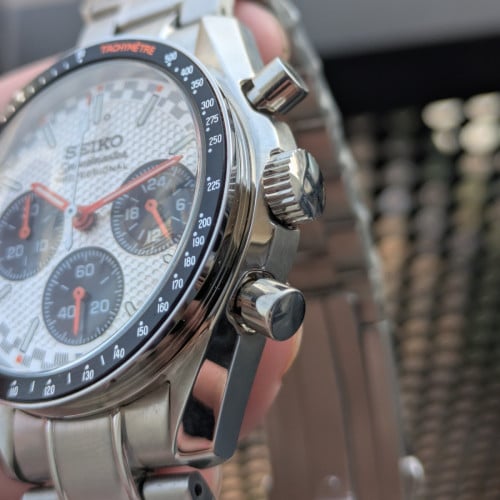Seiko Mod watch, 39.7mm case, Sapphire glass, Genuine Seiko VK63 Movement