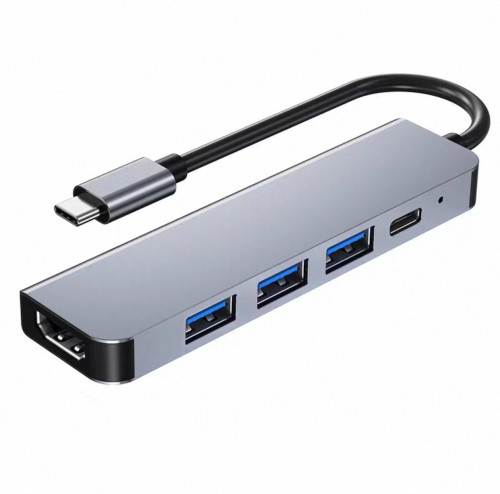 USB-C Hub 8 in 1 with HDMI (4K) โ Perfect for Study & Work