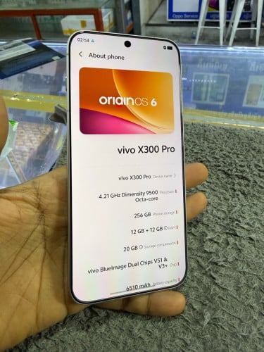 Vivo X300Pro 5G Ram12G Memory256G C/H Sim2 មានឆ្នាំងសាក