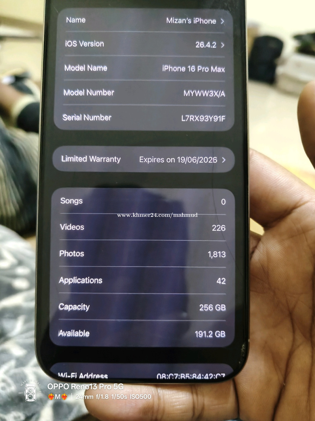 Iphone 16 pro max 256 gb Australia Variant price $950.00 in Chey ...