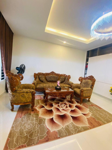វីឡាភ្លោះសម្រាប់ជួល | Twin Villa For Rent In Borey Penghout Boeung snor
