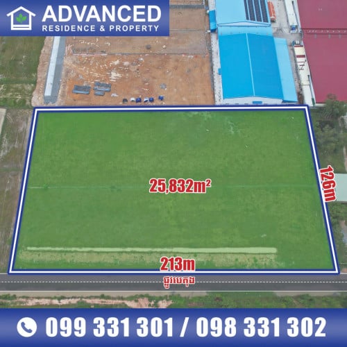🗺️ ដី នៅជិតបុរី វង្ស Residence ត្រូវការលក់បន្ទាន់ខ្លាំង (កូដ: A06-008403)
