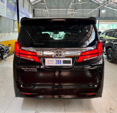Alphard 2016 V6 សាំង Spec រុស្សី(full)ឆ្វេងសុីន