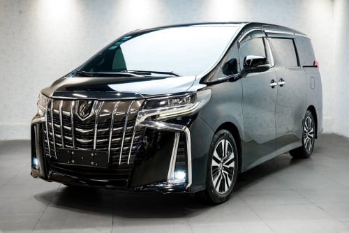 Alphard 2019 black V4