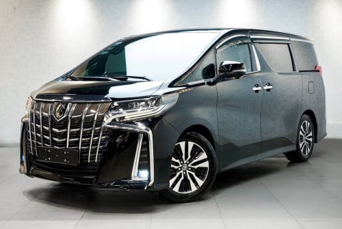 Alphard 2019 black V4