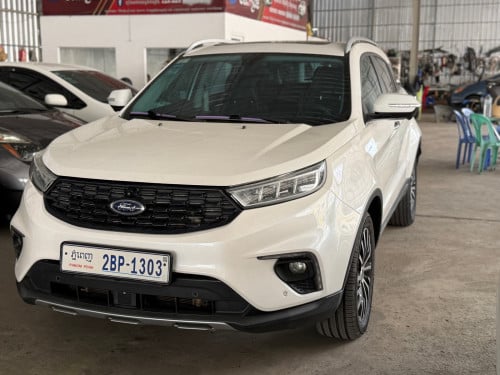 Ford Territory 2022 White ធានាមេឡាន❤️6មុឺនគីឡូហ្សុីន
