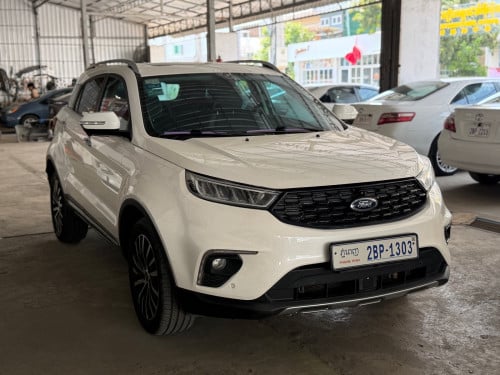 Ford Territory 2022 White ធានាមេឡាន❤️6មុឺនគីឡូហ្សុីន