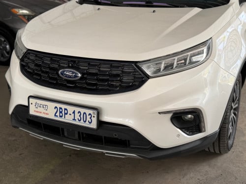 Ford Territory 2022 White ធានាមេឡាន❤️6មុឺនគីឡូហ្សុីន