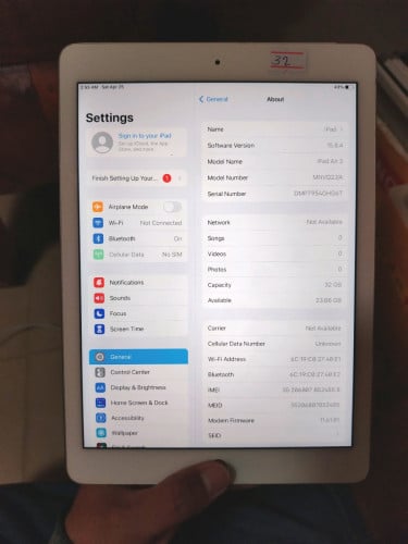 IPad Air 2  Sim&Wifi 32Gb