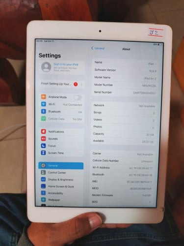 IPad Air 2  Sim&Wifi 32Gb