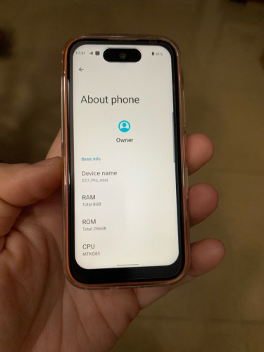 លក់ហើយ Mini IPhone 17 pro max 🥰sold