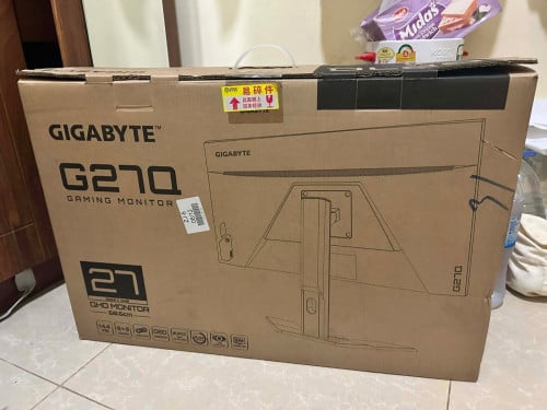 Minitor G27Q 27Inch 2K 144hz ច្បាស់អេម នៅស្អាតមានប្រអប់