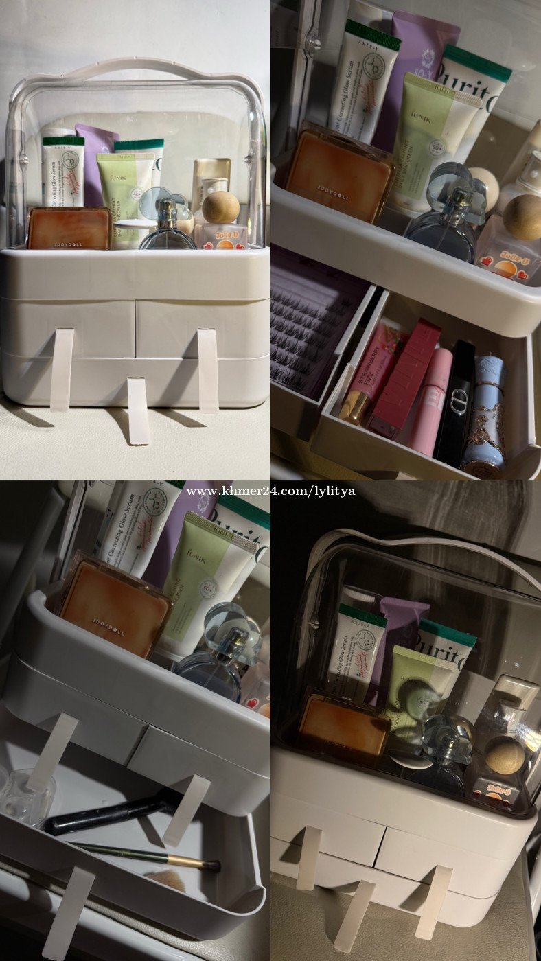 Skincare organizer