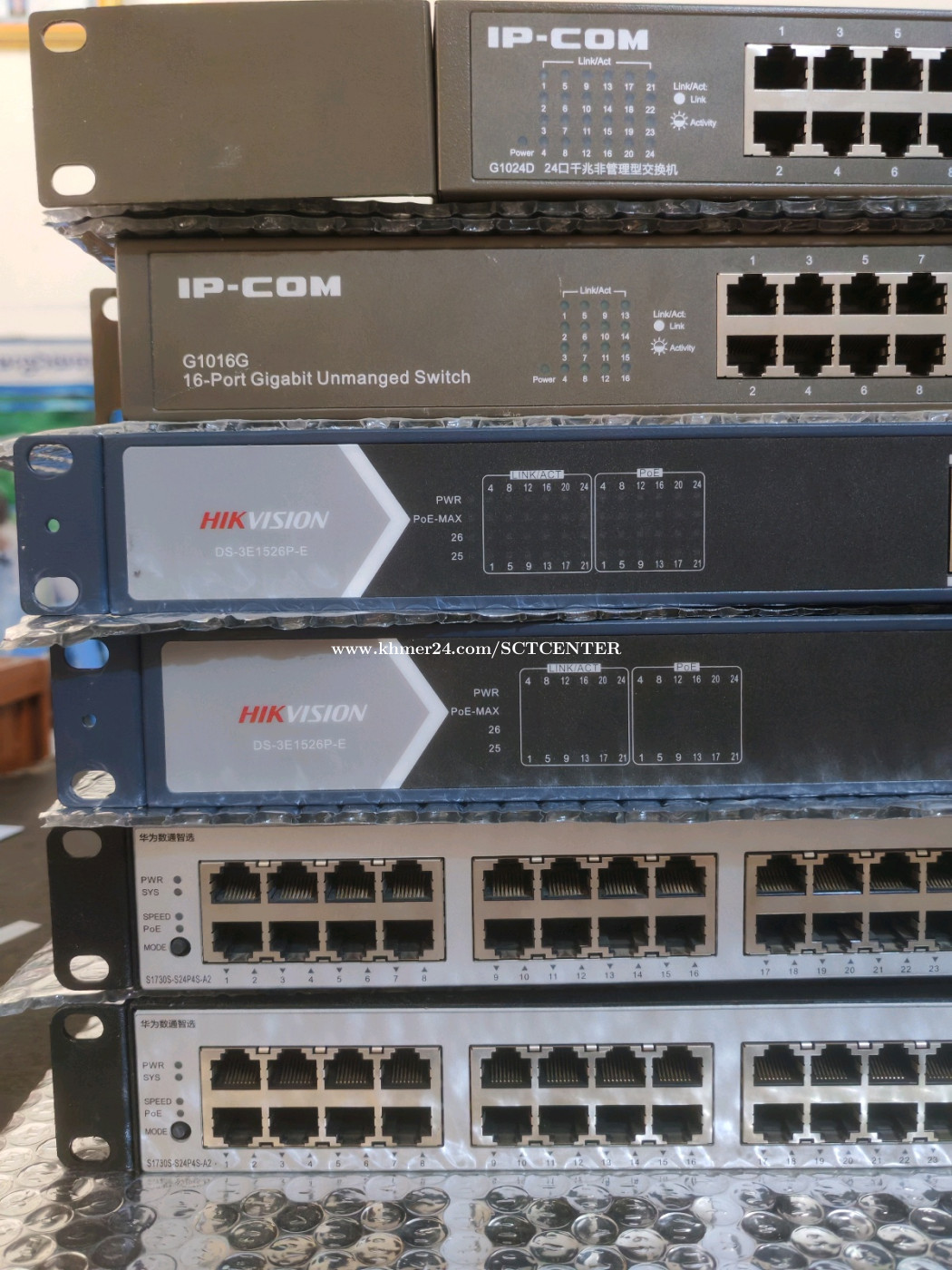 Isp Rack Mount Unit លក់ដុំនិងរាយ Switch Network Rackmount ស្អាតៗ សម្រាប់ CCTV / Office ...