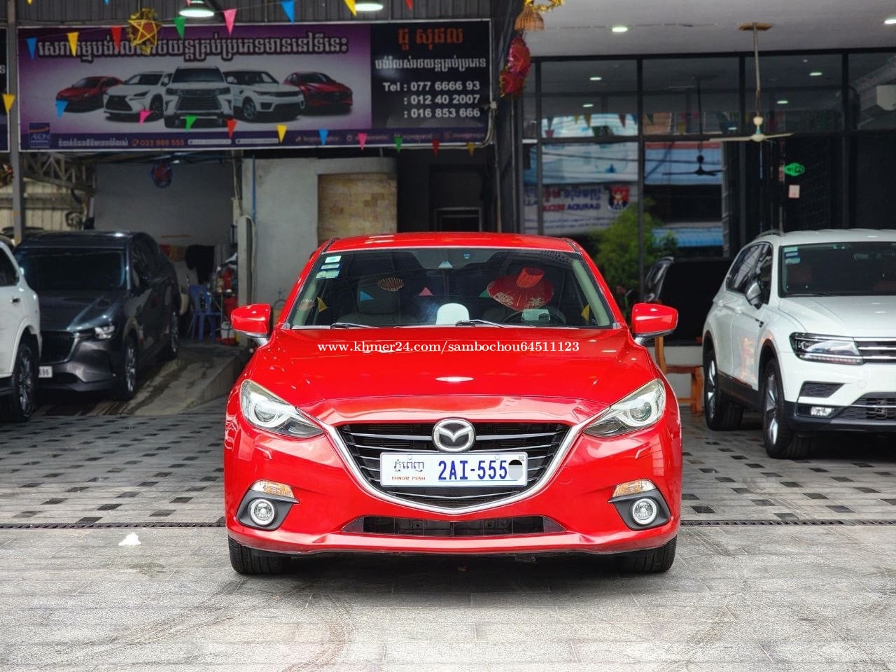 MAZDA 3 2015 ឡានថ្មីណាស់សុីនមួយជុំ