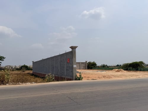 ដីអាជីវកម្ម នៅលើផ្លូវឃ្មួញ ១៨ម សម្រាប់ជួល