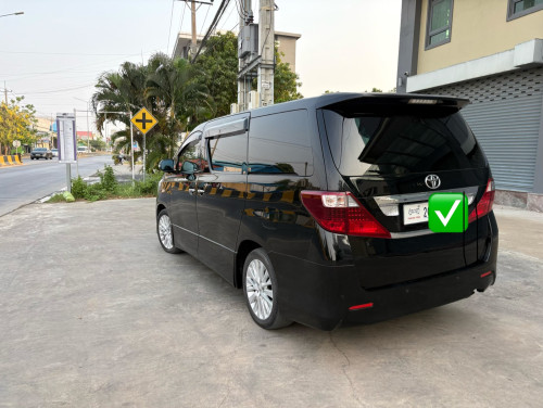 Alphard 2010 pong1ម្ចាស់ទី១ auto 3 កៅឣីម៉ាស្សារ