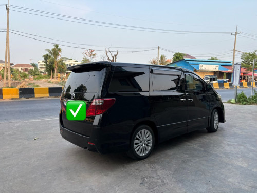 Alphard 2010 pong1ម្ចាស់ទី១ auto 3 កៅឣីម៉ាស្សារ