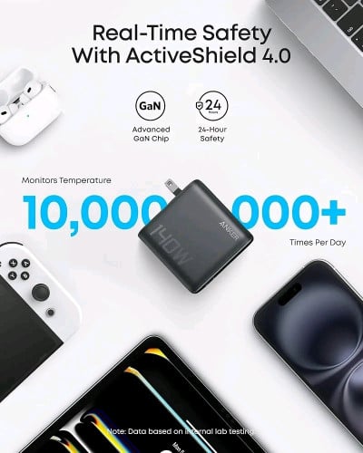 Anker 140W Charger ថ្មី មានខ្សែ 240W ប្រវែង 1.5m