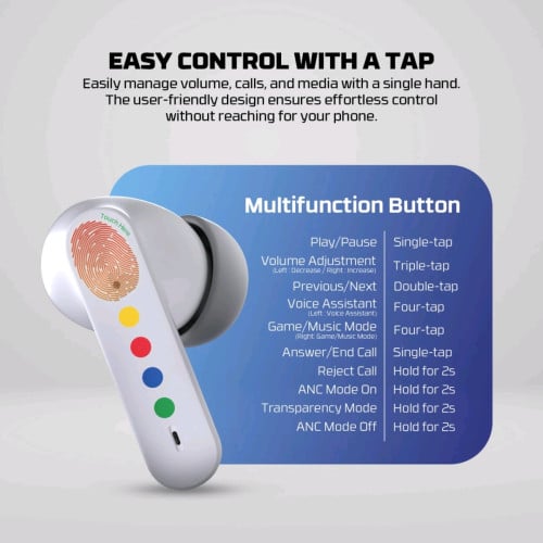 Fantech TX4 Mithril ANC True Wireless Earbuds