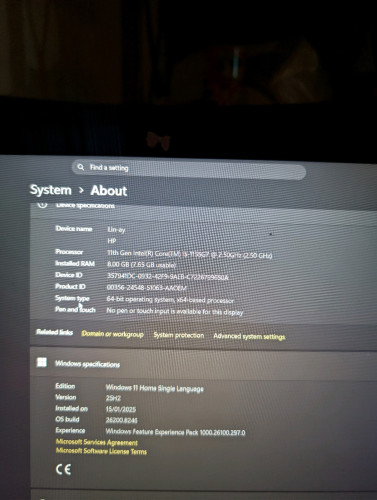 HP Laptop 15s-f4qxxx
