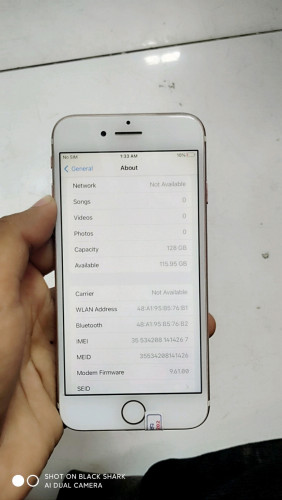 iPhone 7G 128GB អត់ជាប់អីទាំងអស់