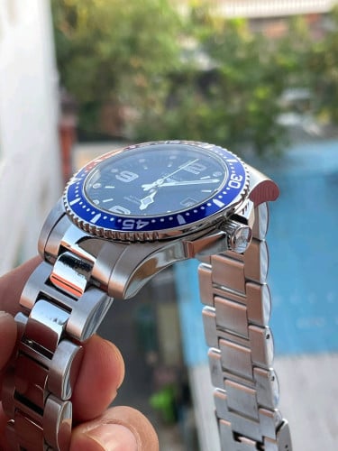 Longine Hydro Conquest Sunray Blue Dial and Blue Bezel for Sale