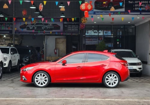 MAZDA 3 2015 ឡានថ្មីណាស់សុីនមួយជុំ