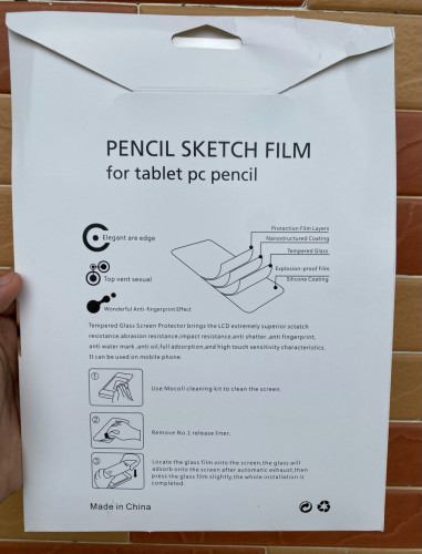 Screen iPad 9 សាច់គ្រើមស្អាតដូចក្រដាសសៀវភៅ