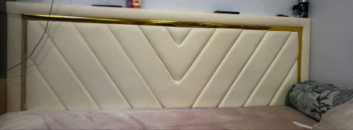 Urgent Sale! Luxury Bed Frame + ICY-PEDIC Mattress (Icy Cool Soft) ស្អាតដូចថ្មី នៅ Sihanoukville