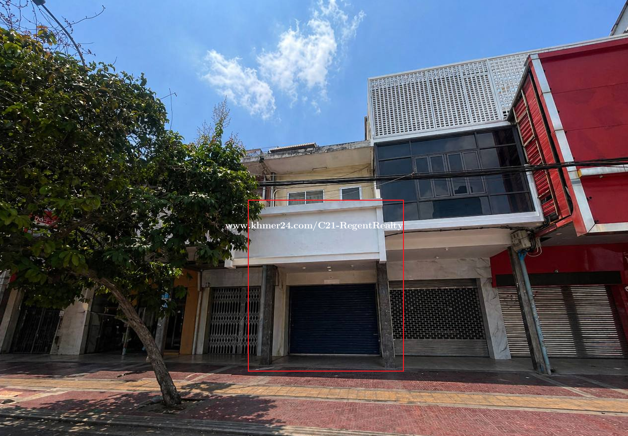 Shophouse for rent in Doun Penh