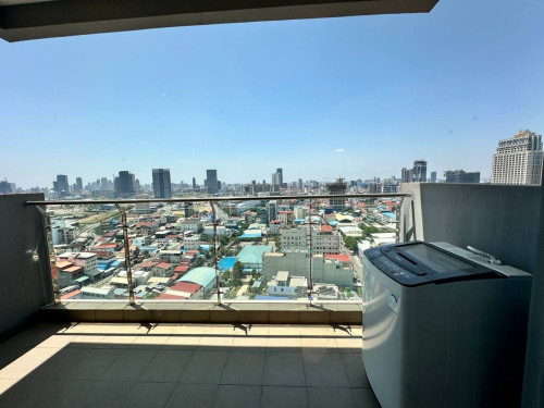 📍Sky Tree Residence Toul Kork | 1-Bedroom for rent [ ខុនដូ1បន្ទប់គេងសំរាប់ជួលនៅទួលគោគ ]