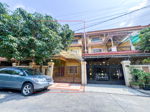 🔰វីឡាភ្លោះសម្រាប់ជួល នៅបុរីពិភពថ្មីផ្លូវឧ-ម៉ុងរិទ្ធី