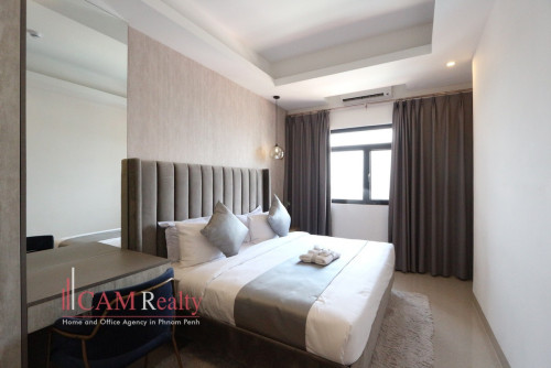 2 bedrooms service apartment for rent near Tuol Kork