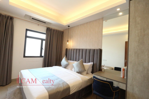 2 bedrooms service apartment for rent near Tuol Kork
