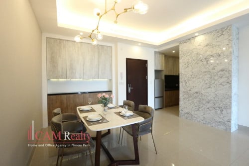 2 bedrooms service apartment for rent near Tuol Kork