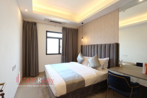 2 bedrooms service apartment for rent near Tuol Kork
