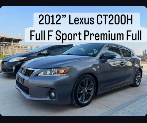 2012 Lexus CT200H Full F Sport Premium មេឡានស្អាត